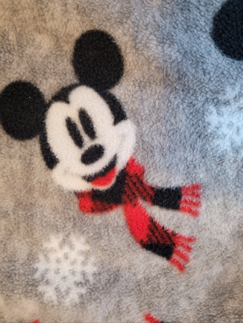 Mickey Mouse Grey Kids Pajama Pants - Cozy Fleece - Picture 4 of 8